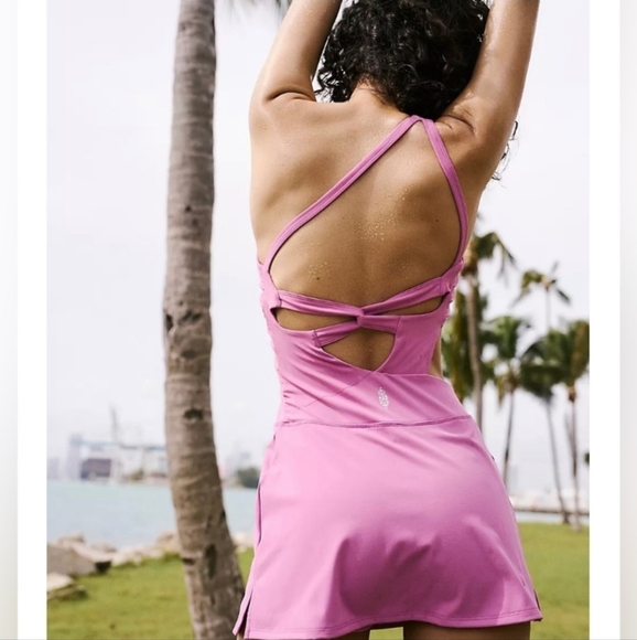 New Free People Movement Transcend Limits Skortsie Golf Tennis Pickleball Large - Picture 4 of 11